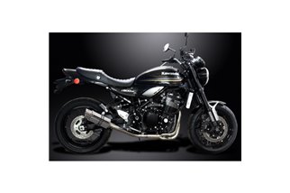 KAWASAKI Z900RS Z900SE 18-24 SISTEMA DI SCARICO COMPLETO SILENZIATORE TONDO INOX 200MM