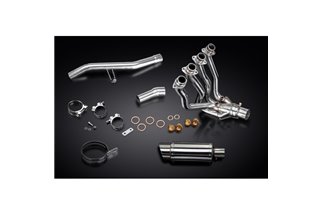 KAWASAKI GTR1400 07-20 SISTEMA DI SCARICO COMPLETO SILENZIATORE TONDO INOX DA 200 MM