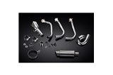 TRIUMPH STREET TRIPLE 765RS 17-20 SISTEMA DI SCARICO COMPLETO 200MM TONDO INOX