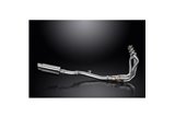 KAWASAKI 1000SX NINJA 2020-24 FULL EXHAUST SYSTEM 200MM ROUND STAINLESS SILENCER