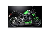 KAWASAKI Z900 20-23 SISTEMA DI SCARICO COMPLETO 4-1 SILENZIATORE TONDO INOX DA 200 MM