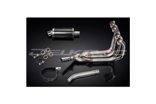 SISTEMA DI SCARICO COMPLETO YAMAHA YZF600R THUNDERCAT 225MM CARBONIO OVALE TUTTI GLI ANNI