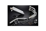 DAYTONA 675 675R 09-12 350MM SILENZIATORE OVALE INOX 3-1 COMPLETO