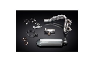 KAWASAKI KLE650 VERSYS 2007-14 SCARICO COMPLETO 343MM TITANIO XOVAL SILENZIATORE BSAU