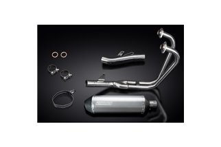 HONDA CB500 SPORT 1994-2003 FULL EXHAUST SYSTEM 343MM TITANIUM XOVAL SILENCER