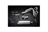 KAWASAKI ER6N ER6F 2012-16 SISTEMA DI SCARICO COMPLETO 343MM SILENZIATORE TITANIO XOVAL