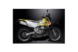 SUZUKI DRZ400S DRZ400SM SISTEMA DI SCARICO COMPLETO 343MM SILENZIATORE TITANIO XOVAL BSAU