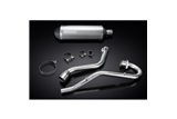 SISTEMA DI SCARICO COMPLETO HONDA XR125L 2003-2010 SILENZIATORE 343MM TITANIO XOVAL BSAU