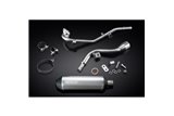 SUZUKI DR125SM 2009-14 SISTEMA DI SCARICO COMPLETO 343MM TITANIO XOVAL SILENZIATORE BSAU