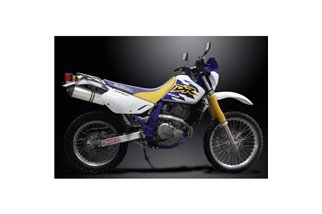 SUZUKI DR650SE 1996-2019 SISTEMA DI SCARICO COMPLETO 343MM SILENZIATORE TITANIO XOVAL BSAU