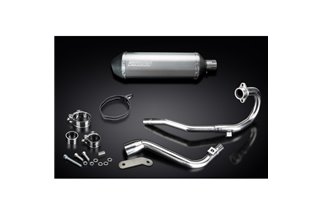 HONDA CRF250 LM 2012-16 SISTEMA DI SCARICO COMPLETO 343MM TITANIO XOVAL SILENZIATORE BSAU