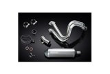 KAWASAKI NINJA 650 2017-21 FULL EXHAUST SYSTEM 343MM TITANIUM XOVAL SILENCER