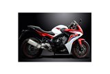 HONDA CBR650F CB650F 14-18 SISTEMA DI SCARICO COMPLETO 343MM SILENZIATORE TITANIO XOVAL