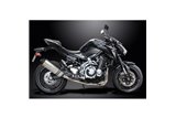 KAWASAKI Z900 17-19 SISTEMA DI SCARICO COMPLETO 343MM TITANIO XOVAL SILENZIATORE BSAU