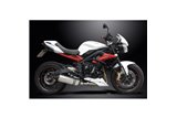 TRIUMPH STREET TRIPLE 675 13-16 DECAT SCARICO COMPLETO 3-1 343MM SILENZIATORE XOVAL BSAU