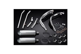 SUZUKI GSX1300R HAYABUSA 99-07 DECAT SCARICO COMPLETO 4-2 343MM TITANIO XOVAL BSAU