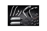 SUZUKI GSX1300R HAYABUSA 99-07 DECAT SCARICO COMPLETO 4-2 343MM TITANIO XOVAL BSAU