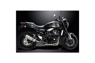 KAWASAKI Z900RS Z900SE 2018-24 SISTEMA DI SCARICO COMPLETO 343MM SILENZIATORE TITANIO XOVAL