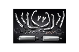 SUZUKI GSX1300R HAYABUSA 08-20 4-2 EXHAUST SYSTEM 343MM TITANIUM XOVAL BSAU