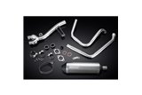 HONDA NT650V DEAUVILLE 98-05 X-OVAL 343MM TITANIUM SILENCER FULL EXHAUST SYSTEM