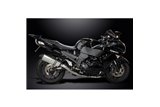 KAWASAKI ZZR1400 08-11 SISTEMA DI SCARICO 4-1 343MM TITANIO X-OVAL BSAU