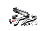 SUZUKI DR350 1990-1999 COMPLETE EXHAUST 343MM X-OVAL TITANIUM SILENCER CAN