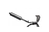 YAMAHA FZS600 FAZER 98-03 SISTEMA DI SCARICO COMPLETO SILENZIATORE BSAU OVALE INOX DA 450 MM