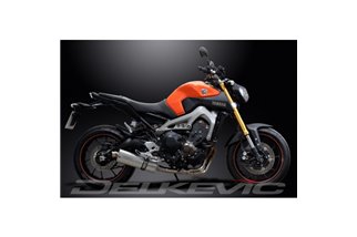 YAMAHA MT09 MT-09 2013-2020 SCARICO COMPLETO 3-1 350MM SILENZIATORE OVALE INOX