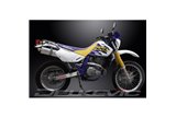 SUZUKI DR650SE 1996-2019 SISTEMA DI SCARICO COMPLETO SILENZIATORE BSAU OVALE INOX DA 350 MM