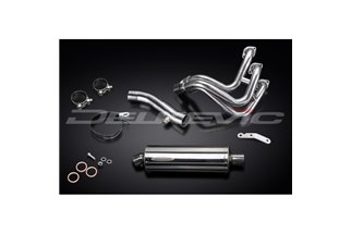 YAMAHA XSR900 16-20 SISTEMA DI SCARICO COMPLETO SILENZIATORE BSAU OVALE INOX DA 350 MM