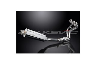 YAMAHA XSR900 16-20 SISTEMA DI SCARICO COMPLETO SILENZIATORE BSAU OVALE INOX DA 350 MM