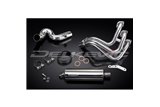 YAMAHA TRACER 900 2015-20 SISTEMA DI SCARICO COMPLETO SILENZIATORE OVALE INOX DA 350 MM