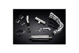 TRIUMPH STREET TRIPLE 675 13-16 DECAT SISTEMA DI SCARICO COMPLETO OVALE INOX 350MM