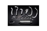 KAWASAKI NINJA 300 2013-19 SCARICO COMPLETO 2-1 350MM SILENZIATORE BSAU OVALE INOX