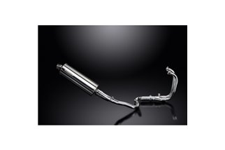 KAWASAKI VERSYS-X 300 2017-2023 FULL EXHAUST 2-1 350MM OVAL STAINLESS SILENCER