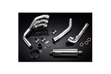 TRIUMPH TIGER 800 2010-19 SISTEMA DI SCARICO SILENZIATORE OVALE INOX DA 350 MM