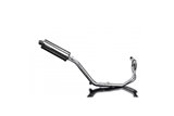 HONDA CRF1000L AFRICA TWIN 16-19 FULL EXHAUST 350MM STAINLESS OVAL BSAU SILENCER