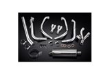 SUZUKI GSX1300R HAYABUSA 08-20 4-1 EXHAUST SYSTEM 350MM STAINLESS OVAL SILENCER