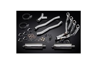 KAWASAKI GTR1400 07-20 COMPLETE 42 EXHAUST SYSTEM 350MM OVAL STAINLESS SILEN