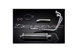 HONDA CBF500-A-ABS 2004-08 FULL EXHAUST SYSTEM 450MM CARBON OVAL SILENCER