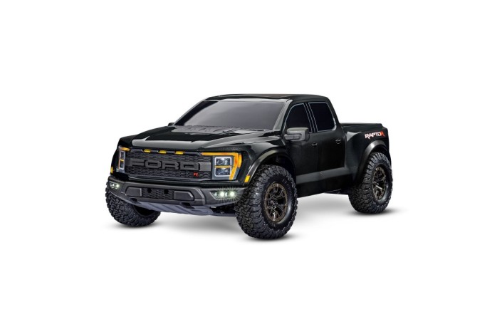 Automodello RC Traxxas Black Ford F-150 Raptor-R 1:10 4wd Vxl-3s Brushless Tqi TSM