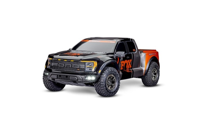 Automodello RC Traxxas Fox Ford F-150 Raptor-R 1:10 4wd Vxl-3s Brushless Tqi TSM