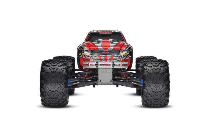 Automodello RC T-MAXX NITRO MONSTER TRUCK RTR 3.3 2.4GHZ TSM Red