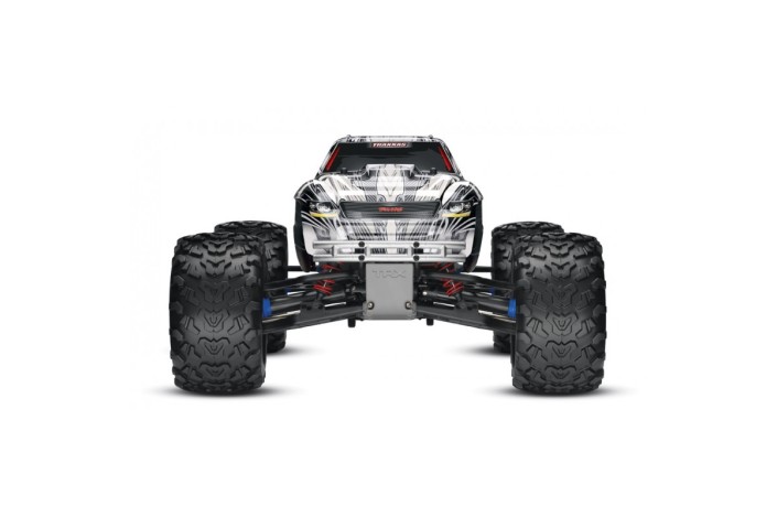 Automodello RC T-MAXX NITRO MONSTER TRUCK RTR 3.3 2.4GHZ TSM White