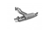 Exhaust Terminal With Double Valves Stainless Steel Pipes Style Porsche Cayenne And Cayenne Turbo E-Hybrid E3 From 2023