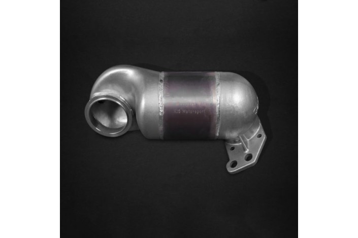 Remplacement du convertisseur catalytique (suppression) du tuyau de descente Capristo Alfa Romeo 4C 02Ar04003005