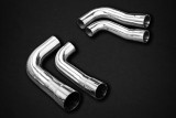 Exhaust with valves and central silencer replacement for oem tips Capristo audi SQ8 from 2020 02AU11903016SQ