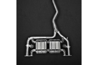 Abgasanlage mit Klappen mit Capristo-Mittelschalldämpfer Bmw 428i (ces3) 2013 - 2020 02BM02103003