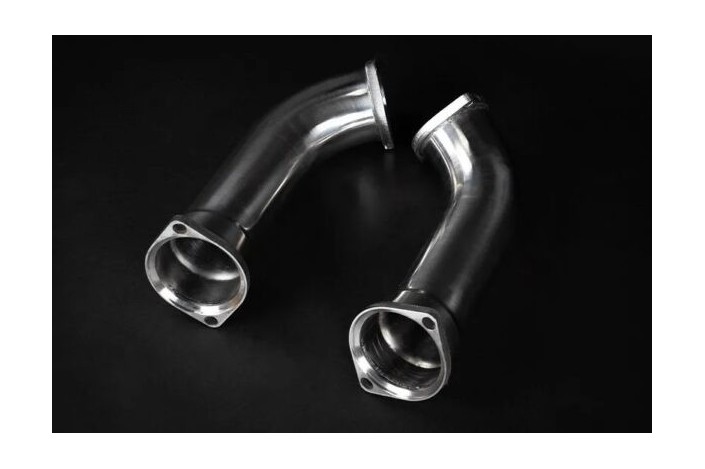 Capristo Stainless Steel Catalytic Converter Replacement Pipes BMW M8 (g15)/M8 (G16) Gran Coupe 2019 02BM11603018