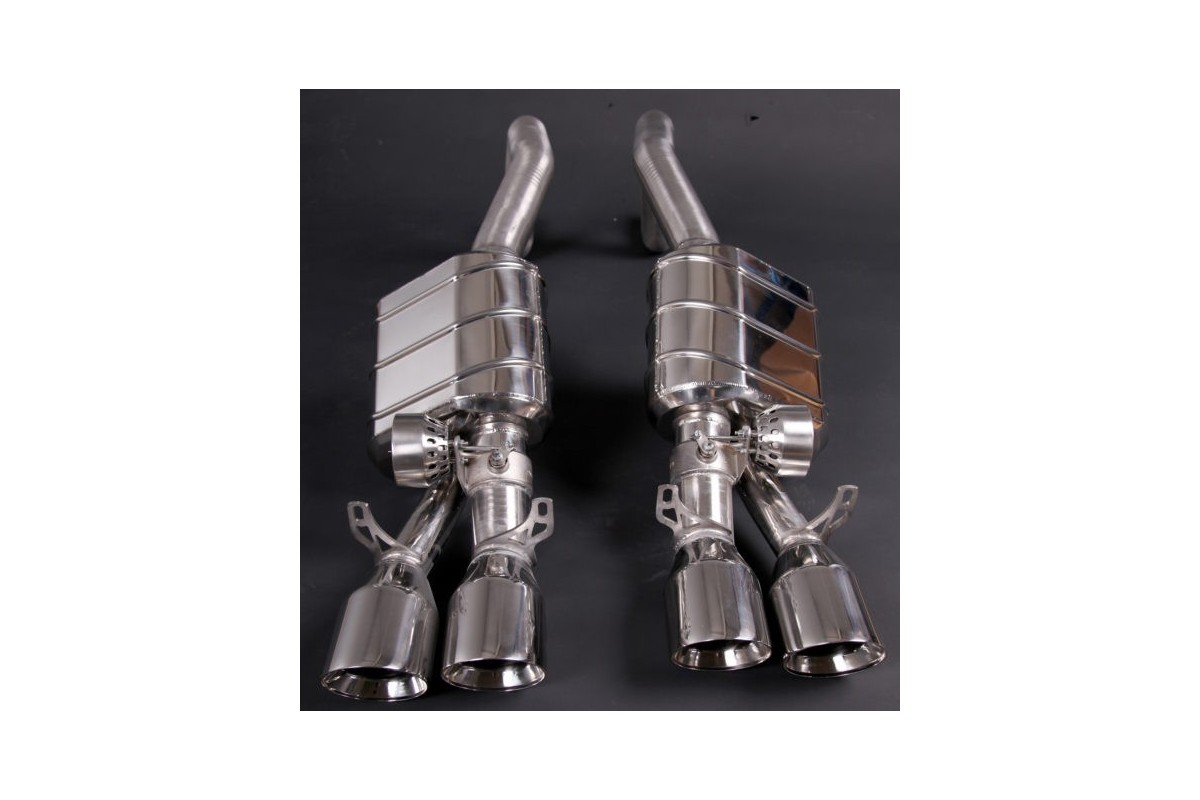 Stainless Steel Valve Exhaust System Capristo Chevrolet Corvette C6 Z06/ZR1 02CH05703001